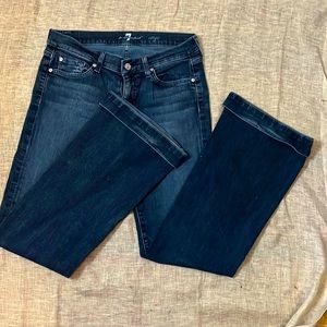 7 For all mankind bootleg jeans